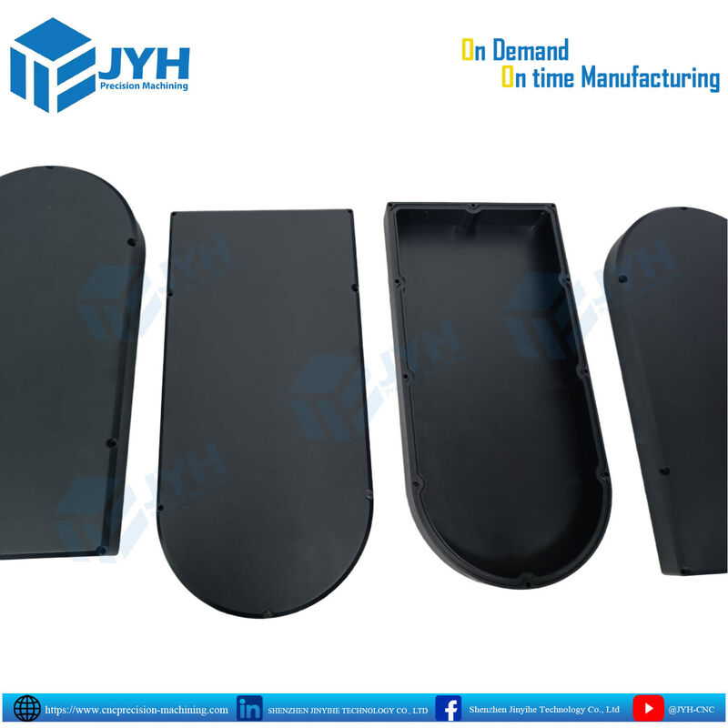 Hochpräzisions-CNC-bearbeitete Hard-Anodisierte Aluminium-Gehäuse für korrosionsbeständige Anwendungen Typ III